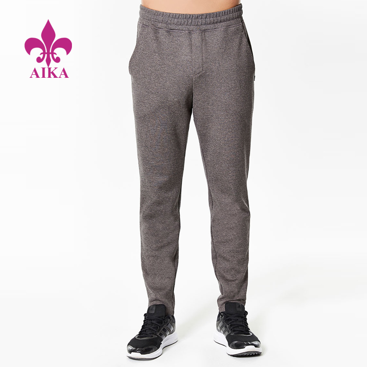 Newly Arrival Fitness Pants – Wholesale Custom Basic Causal Style Solid Keep Warm Men Sports Tapered Jogger Pants – AIKA