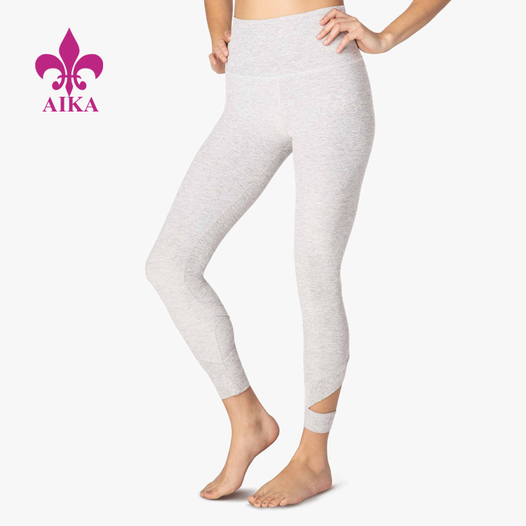 OEM manufacturer Yoga Clothes Manufacuturer - 2019 Hot Sale Ladies Sports Wear High Waisted Keyhole Fitness Yoga Wear Leggings – AIKA