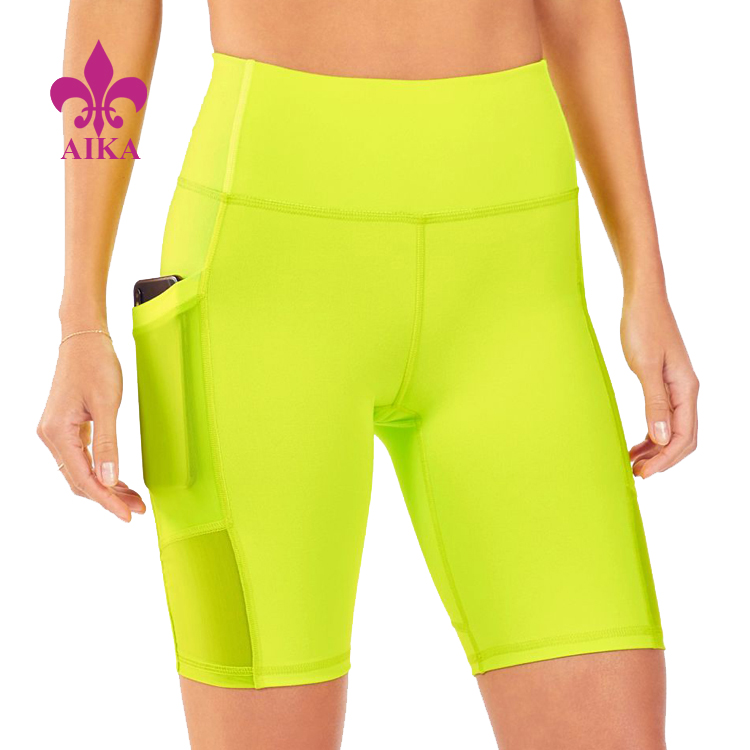 Hot sale Seamless T Shirts - Custom Factory Price Sports Wear China Manufacturer Gym Shorts Women Workout Yoga Shorts – AIKA