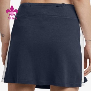 China Fashion Design Golf Wear Fitness Clothing Breathable Tennis Skirts for Women