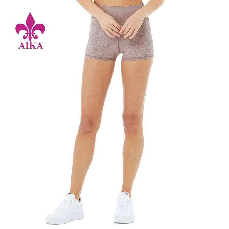 High reputation Custom Track Suits - Slim Fit Classical Fashion Design Gym Wear High Waist Quick Dry Biker Shorts for Women – AIKA