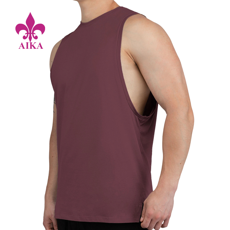 Special Price for Board Short - Custom Wholesale Gym Stringer Athletic Wear Workout Singlet Mens Tank Top Fitness – AIKA