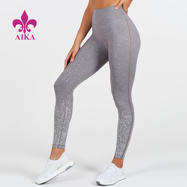 Top Suppliers Sports Clothes Manufacuturer - Compression Gym Tights Women Sports Leggins Fitness Yoga Leggings Wholesale – AIKA
