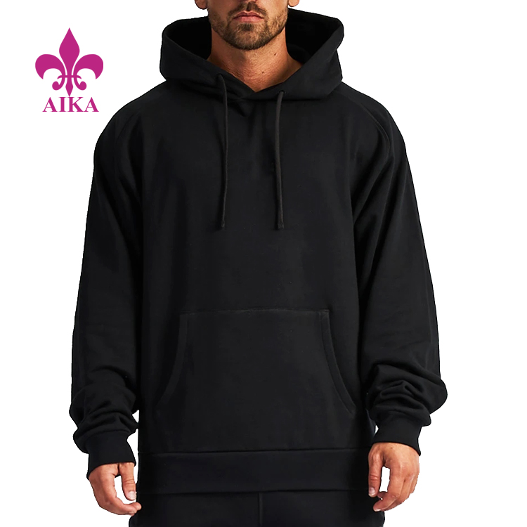 Wholesale Price China Trousers - Athletic Gym Sports Tracksuits Hoodie Custom Compression Gym Hoodies For Mens Fitness Wear – AIKA