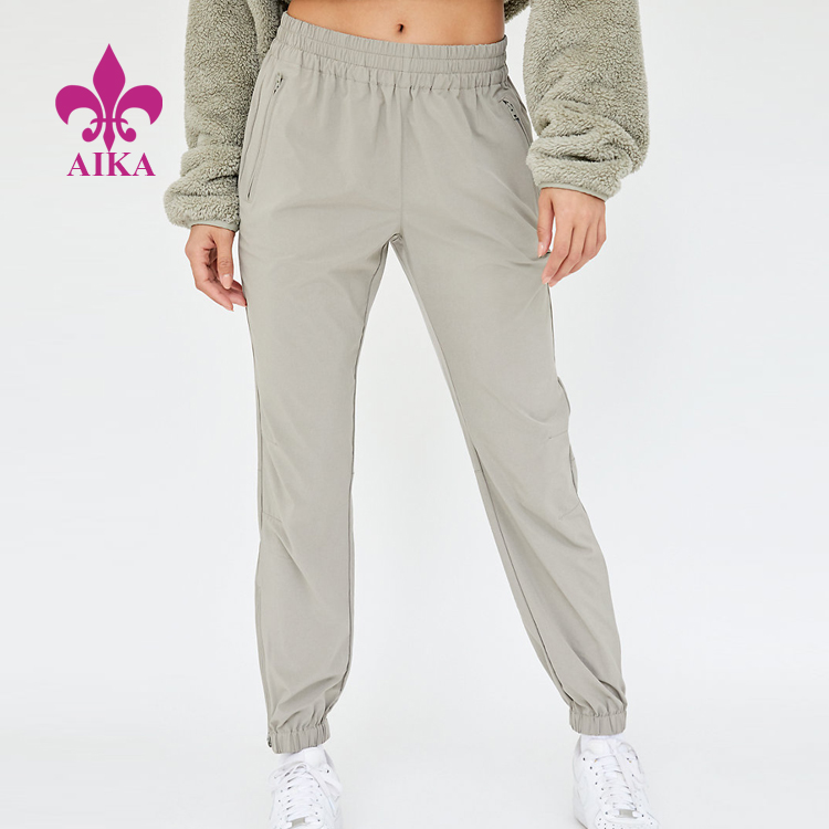 High Quality for Women Sport Shirts - Wholesale good price women polyester spandex workout lightweight fitness running wear pants – AIKA