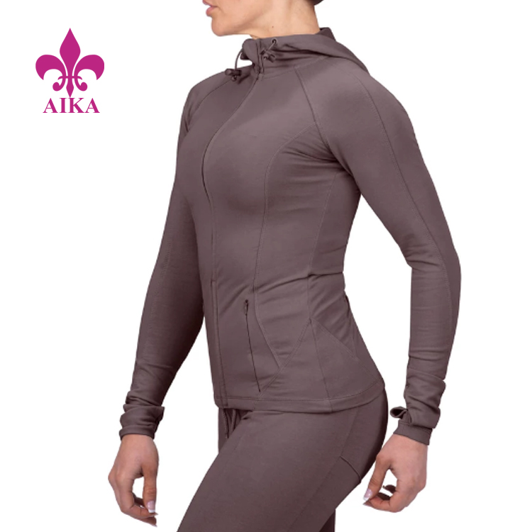 Factory wholesale Sports Clothes Supplier - OEM Ladies Fitness Tracksuits Wholesale Custom Gym Clothing For Women Training – AIKA