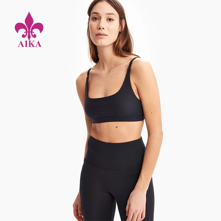Special Design for Fitness Yoga Pants - Hot Sale Women Sports Wear Active Style Open Back Comfort Light Support Yoga Bra – AIKA