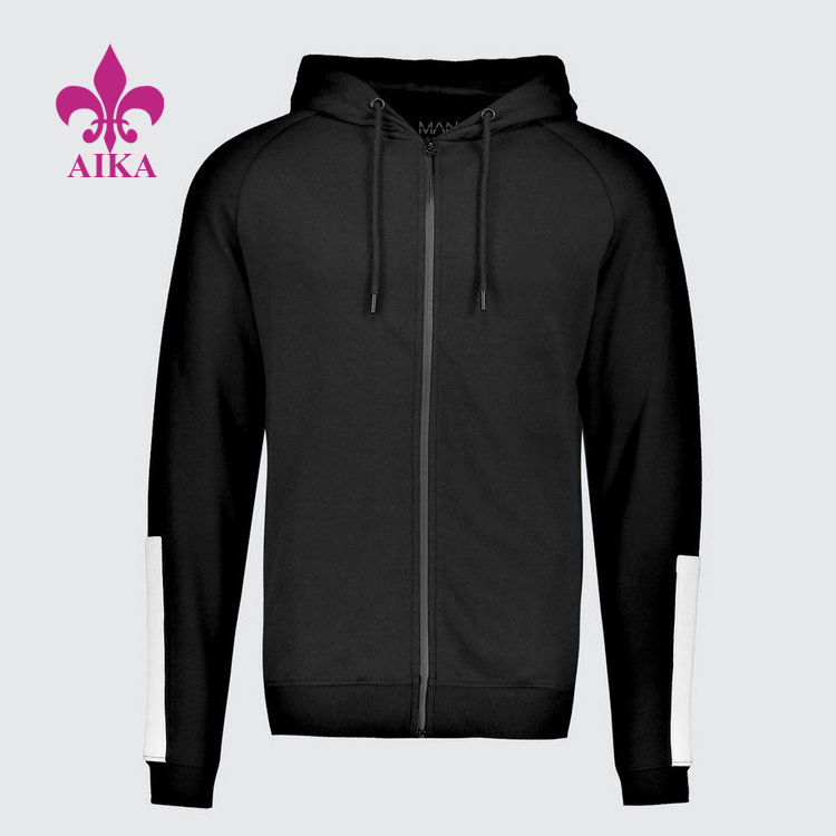 factory Outlets for Adults Pants Wear - Customized logo men’s activewear basic fitness stylish casual gym wear sports jackets – AIKA