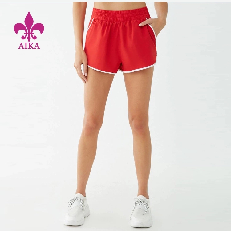 Custom Summer Medium Waist Yoga Gym Casual Comfortable Shorts for Women