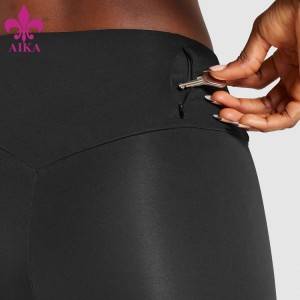 High quality wholesale polyester workout sports butt lift fitness yoga pants womens