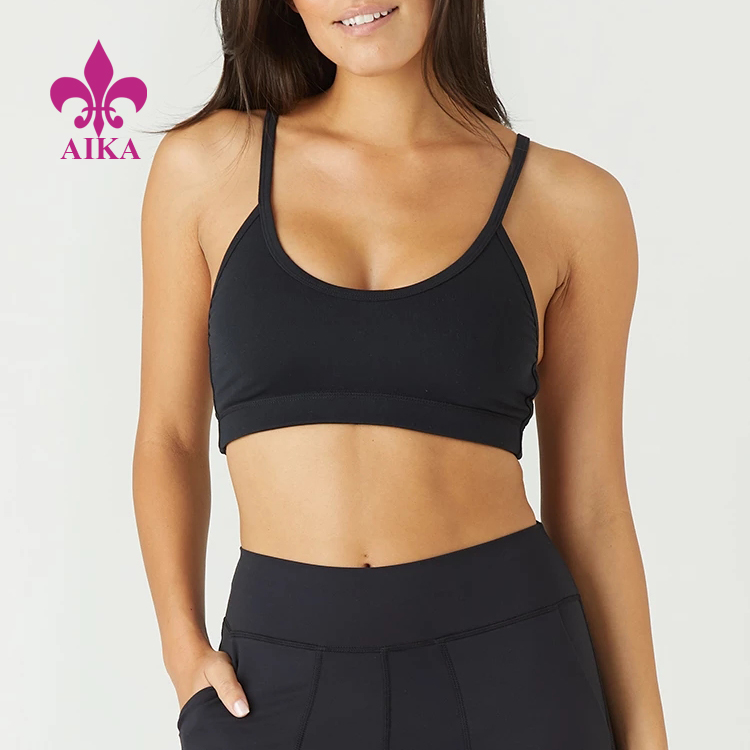Super Purchasing for Gym Yoga Set - Low MOQ Factory Price Ladies Fitness Bra Wear Custom Women Gym Sports Bra – AIKA