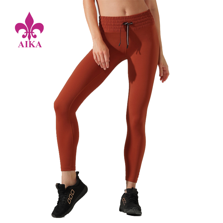 Low MOQ for Gym T Shirts - Best Selling Women Yoga Wear High Waist Compression Breathable Custom Gym Leggings – AIKA