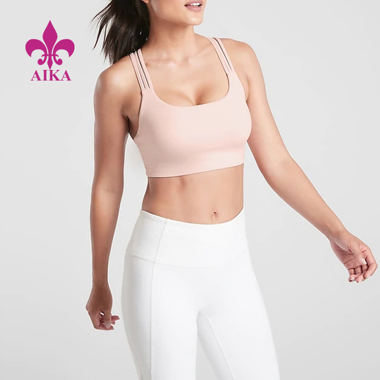 Massive Selection for Wholesale T Shirts - Best Quality Nylon Spandex Fabric High Impact Women Fitness Yoga Wear Custom Sports Bra – AIKA