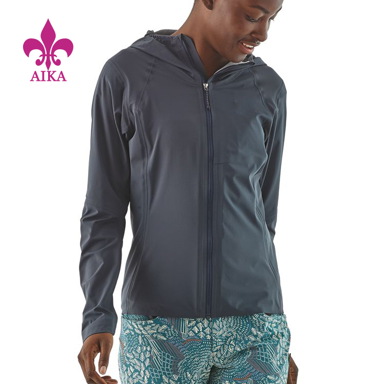 2021 Windbreaker Jacket For Men – Whole Custom Outdoor Waterproof Anti UV Windbreaker Hoodie Jackets For Men – AIKA