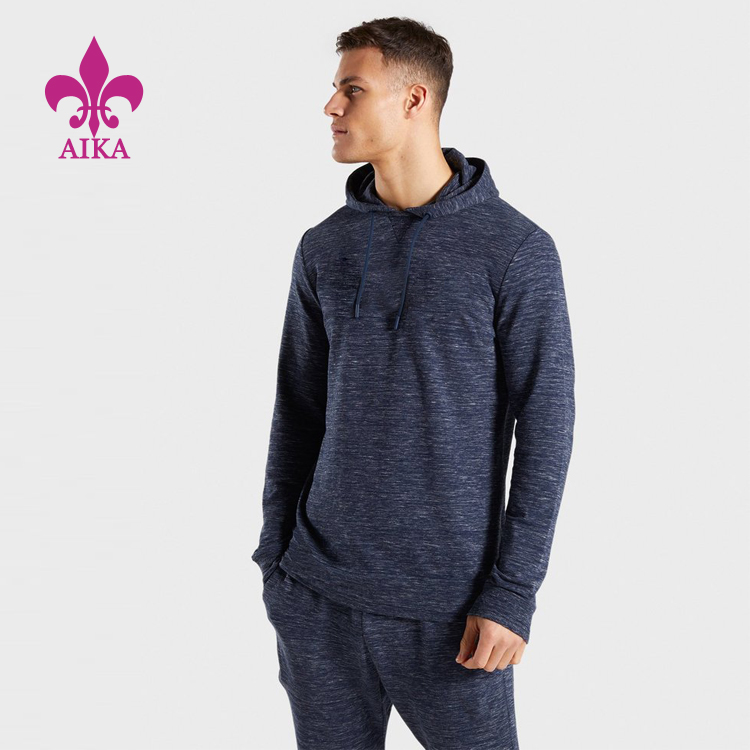 Chinese wholesale Sportswear Men Pants - Custom good quality fashion new fitness Packet sports cotton long sleeve men hoodies – AIKA
