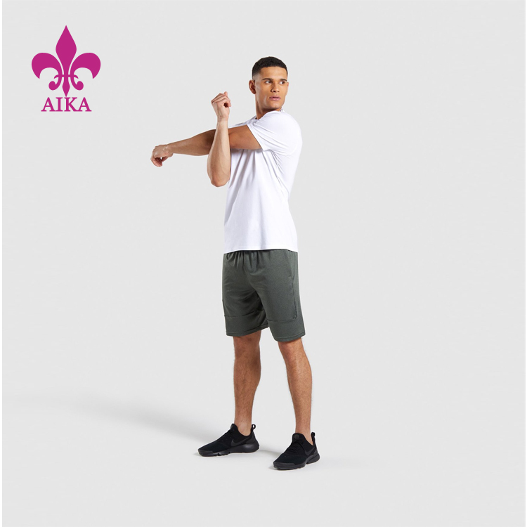 OEM/ODM Manufacturer Sport Wear - Hot Selling Sports Wear Custom Logo Causal Workout  Gym Training Shorts For Men – AIKA