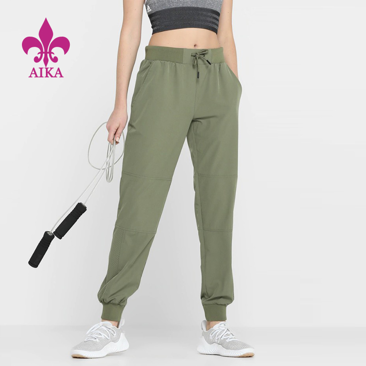 Competitive Price for Women Jogger – Custom first quality high waist activewear workout gym yoga jogger pants for women – AIKA