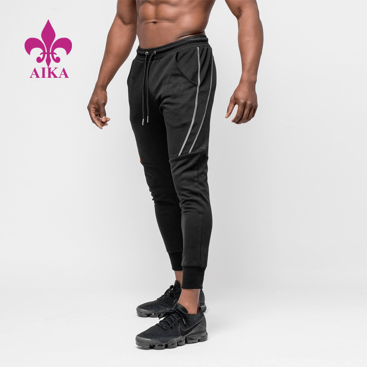 OEM/ODM China Men Cotton Jogger - 2019 Hot Sale Tech Joggers Black Fitness Men Jogger Pants Gym Jogger – AIKA