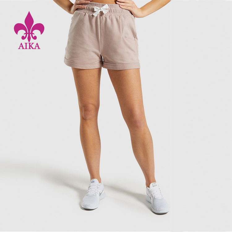 2021 wholesale price  Sports Clothes Manufacuturer - China Factory Wholesale Summer Beach  High Waist Workout Gym Shorts for Women – AIKA