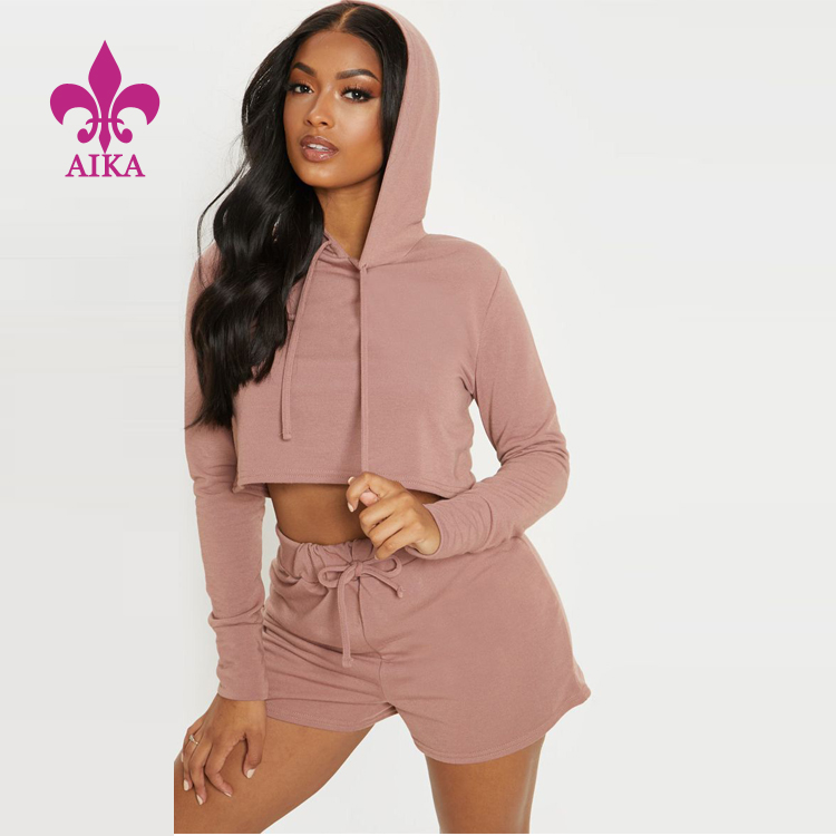 PriceList for Fitness Tracksuit – High Quality Custom OEM Long Sleeve Hoodies Short Pant Loose Breathable Sports Fitness Tracksuit – AIKA