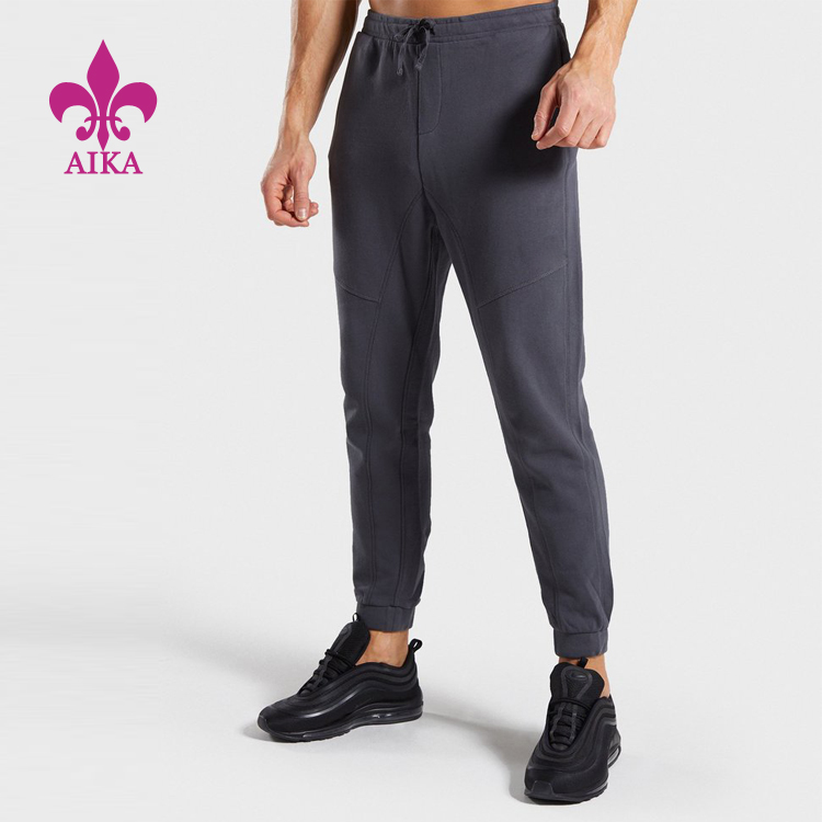 Manufacturer of Spring Pant - wholesale fashion  fit sports loose  custom athletics gym jogging pockets men’s pants – AIKA