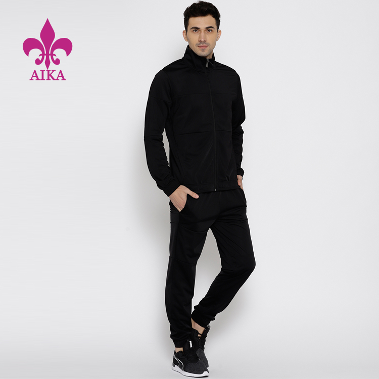 Hot-selling Cotton Men Pants - Wholesale Custom Latest Design Workout Gym Mens Sport  Jogging Plain Tracksuit – AIKA