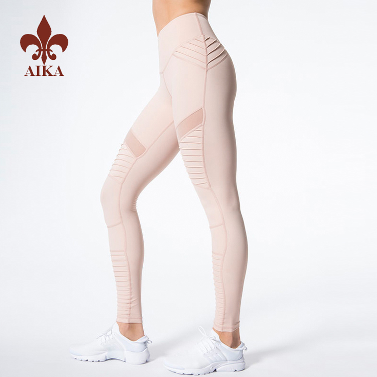 2019 High quality Fitness Shorts - High quality custom sexy ladies 86% nylon 14% spandex fitness leggings for women – AIKA