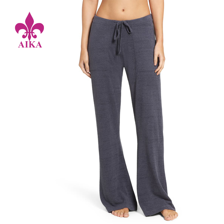 Reasonable price Women Pants - OEM Fashion Casual Design Supersoft Knit Lightweight Lounge Pants Slim Sports Joggers – AIKA