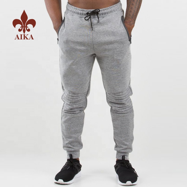 Cheap PriceList for Gym Wear For Men - 2019 wholesale fashion Dri fit joggers custom athletics ruffle gym pants men – AIKA
