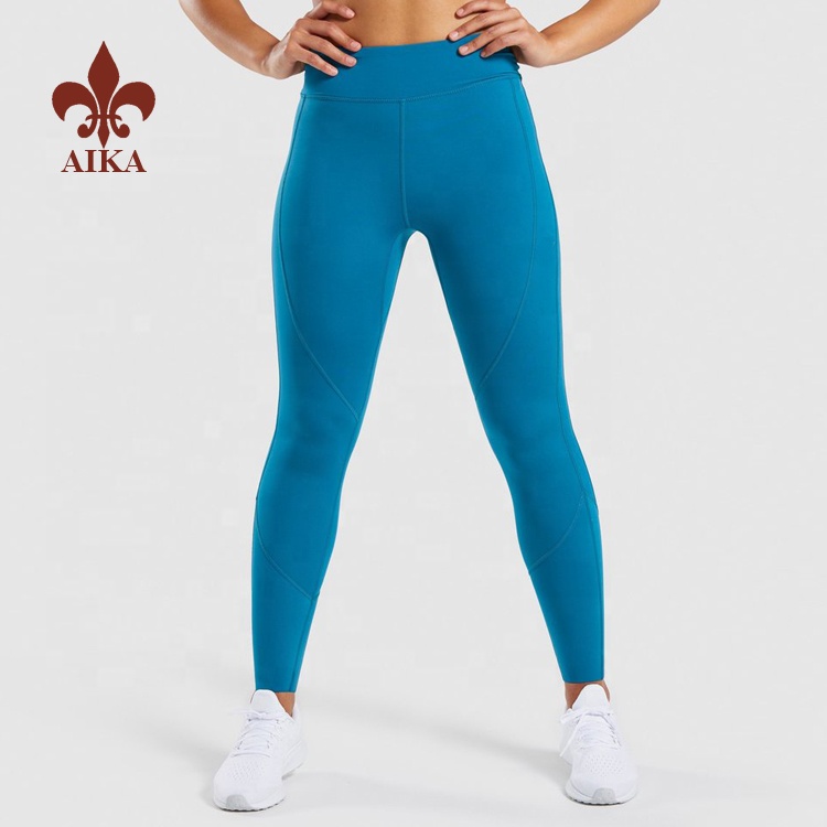 Top Suppliers Sports Clothes Manufacuturer - NEWEST Hot sale high strechly Private Custom bodybuilding supplex polyester Elastane women yoga wear – AIKA