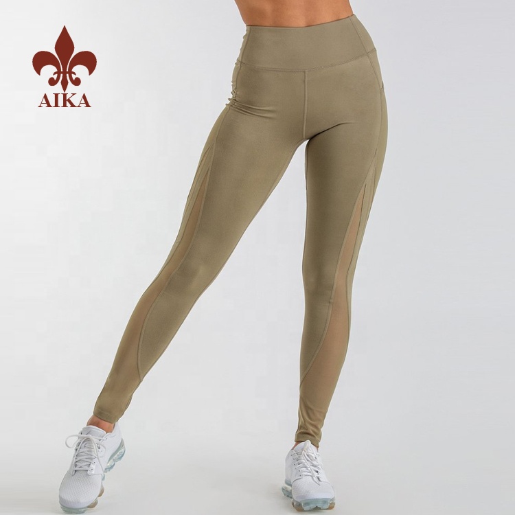 Fixed Competitive Price Custom Yoga Pants - High quality Custom print blank brazilian leggings fitness hemp capri yoga pants womens – AIKA