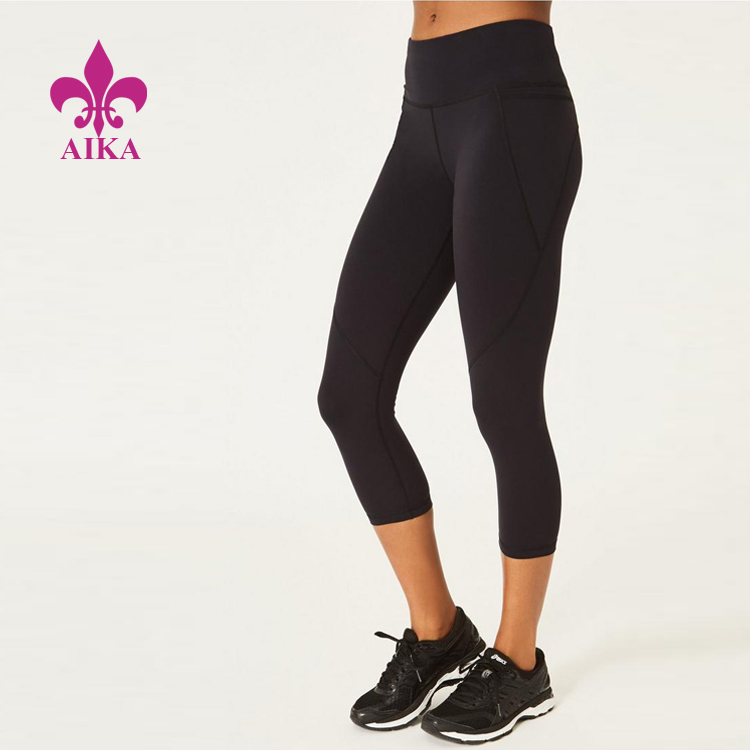 Wholesale Dealers of Yoga Leggings Manufacturer - High Quality Custom Compression Sweat-wicking Tight Sports Leggings for Women – AIKA