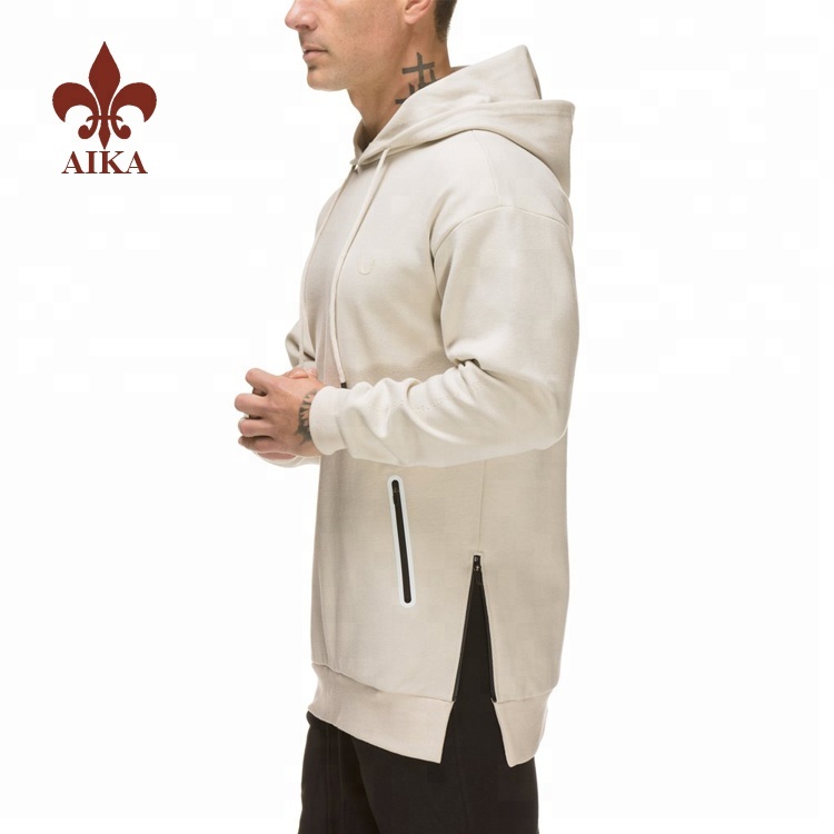 High quality fashion mens gym clothing Custom fitness basketball sports hoodie