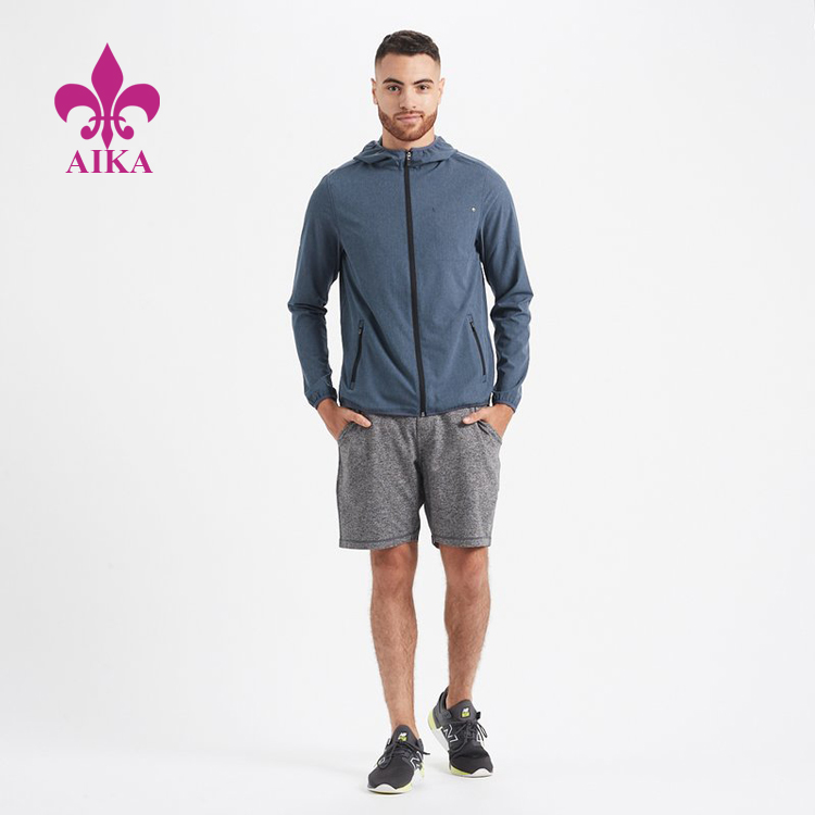 Manufacturer for Gym Yoga Set - Autumn New Arrival Custom Fitness Dri Outdoor Training Men Sports Jacket – AIKA