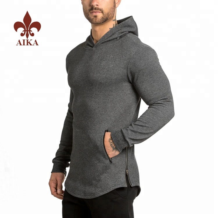 China Supplier Capri Pants - High quality china supplier clothing custom XXXL mens loose fit blank pullover jumper hoodies – AIKA