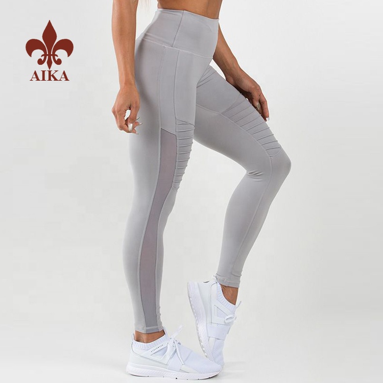 2019 China New Design Polyester Women Sport Wear - High Waisted custom yoga pants wholesale sexy ladies fitness workout leggings for women – AIKA