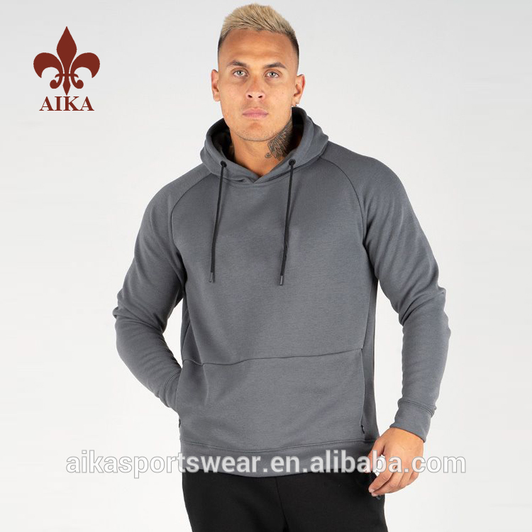 Fixed Competitive Price Sport Clothing - High quality OEM Active sportswear Custom cotton spandex loose fit Comfortable men’s pullover hoodies – AIKA