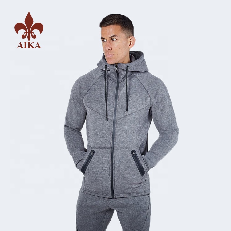 High Quality for Long Pants For Men - High quality Custom winter clothes mens running plain tracksuits for printing – AIKA