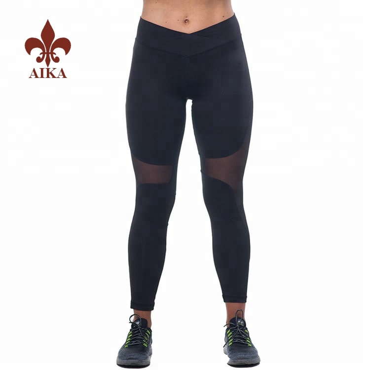 Quality Inspection for Custom Crop Tops - Aika sportswear Factory wholesale compression Tights Active Yoga Pants woman Fitness Running Leggings – AIKA