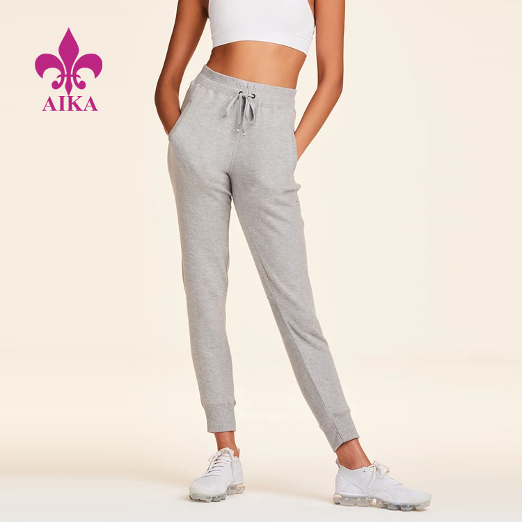 Europe style for Yoga Apparel - Custom Women Sports Wear Super Soft Ever Modal Gym Yoga Sweat Pants Sports Joggers – AIKA