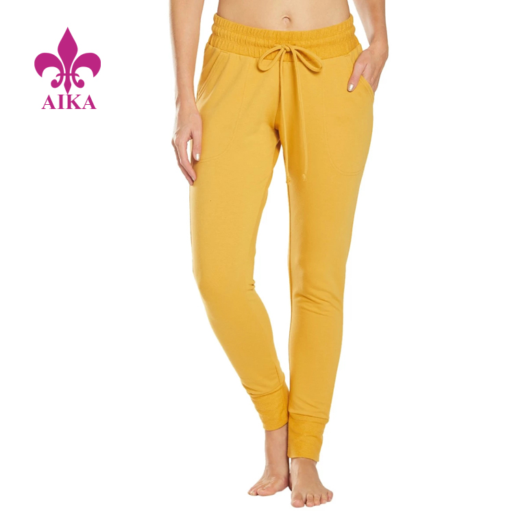 OEM Supply Oem Sportswear Supplier - Women Active Wear Lounging Workout Comfortable Sunny Skinny Sweat Pants Sports Joggers – AIKA