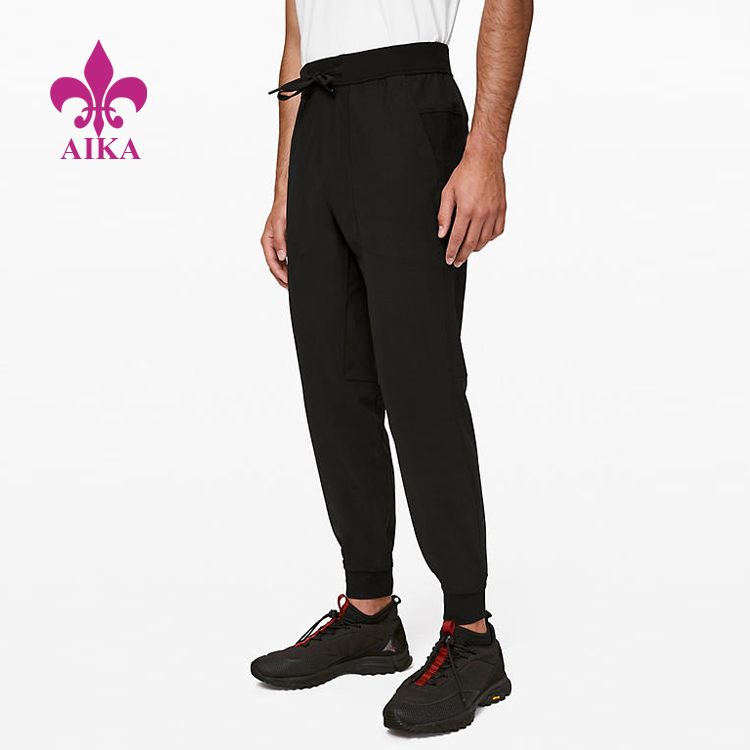 Manufacturer of Spring Pant - Men Sports Wear Hidden Pockets Sweat Wicking Comfrt Running Gym Joggers Sweat Pants – AIKA