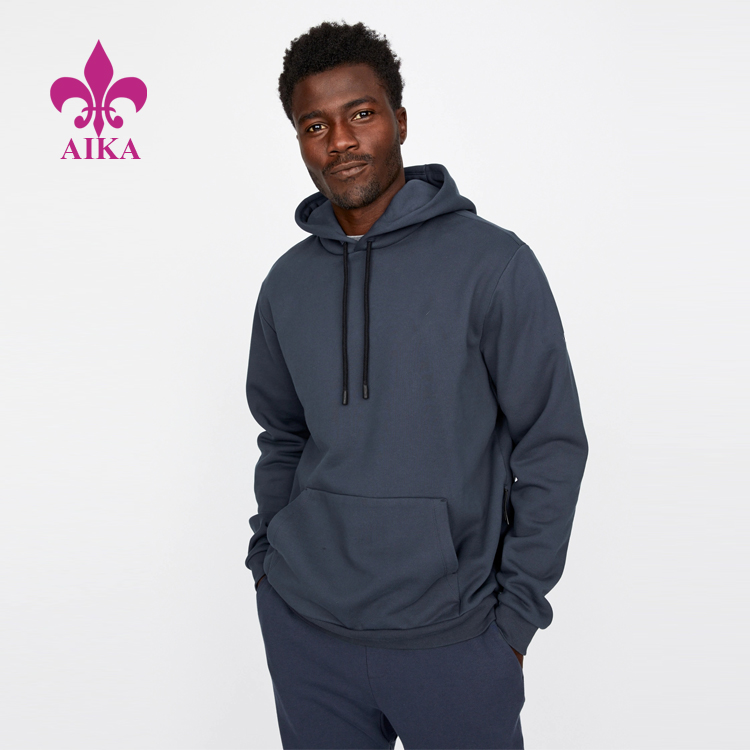 2019 Good Quality Garment Clothes - Custom Men Sports Wear Classic Design Heavyweight Fleece Graphic Hoodie Sweatshirt – AIKA