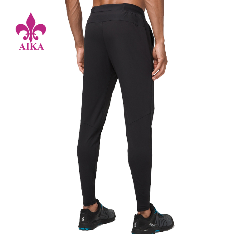Renewable Design for Blue Pants - Fashion Reflective Strips Design Running Joggers Pants Mens Sweat Bottom For Sports – AIKA