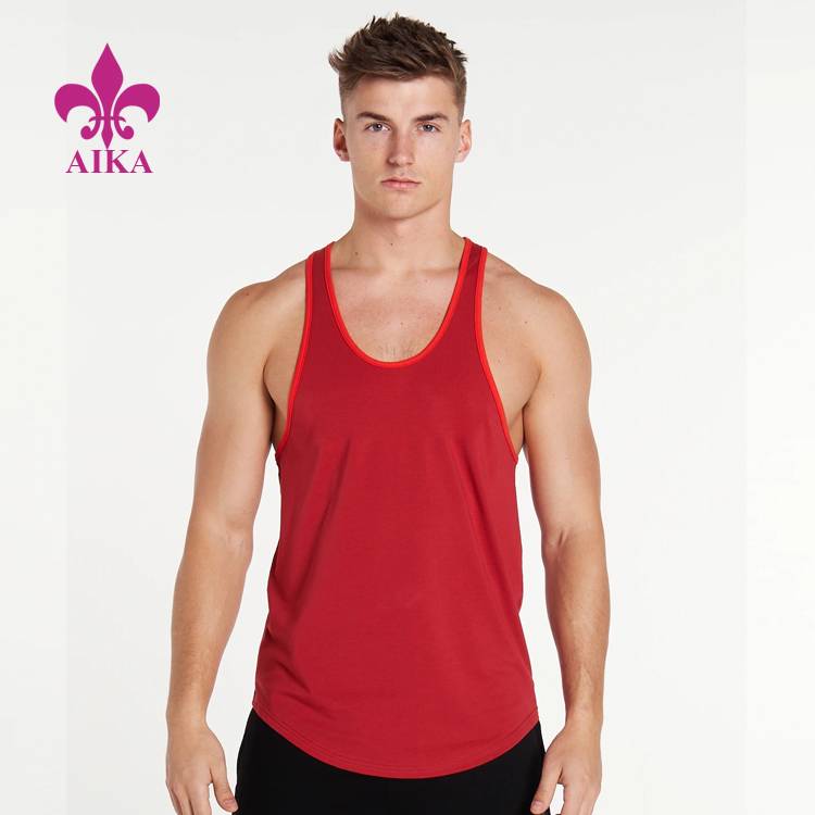 Wholesale Price Black Sports Leggings With Pockets Suppliers - OEM Custom Wholesale Sleeveless Training Clothing Lightweight Polyester Spandex Gym Tank Top – AIKA