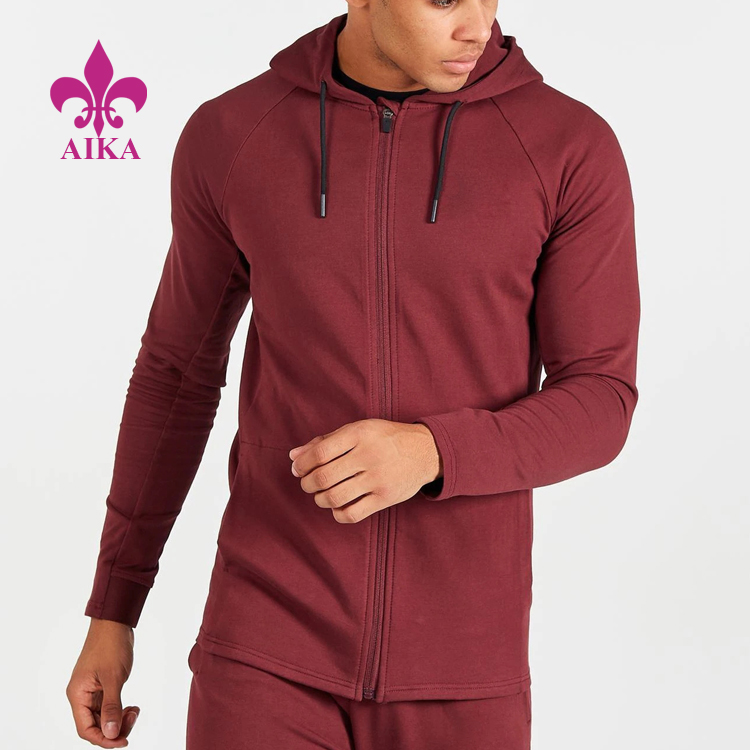 Best quality Men′S Joggers - Custom Factory Price Gym Jackets Wholesale Winter  Mens Full Zipper Hoodies – AIKA