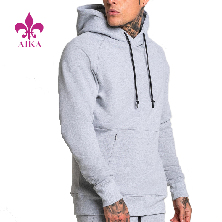 Chinese wholesale Yoga Pants With Pockets - Latest Hot Sale Activewear Custom Fitness Gym Wear Blank Tracksuit Hoodies For Men – AIKA