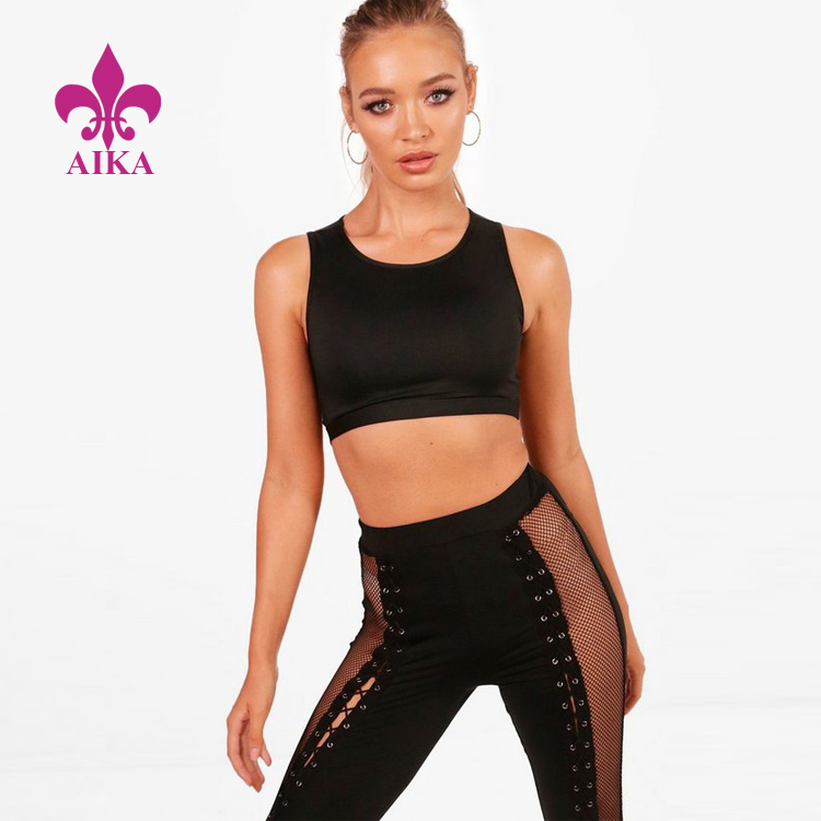 Renewable Design for Yoga bra – Cheap Wholesale Custom Fashion Design Breathable Sexy Beauty Back Sports Yoga Bra – AIKA