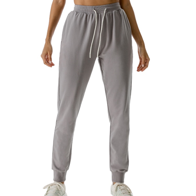 Wholesale Price China Casual Wear Manufacturer - Wholesale OEM Price Jogger Elastic Drawstring Waist Lightweight Gym Sweatpants For Women – AIKA