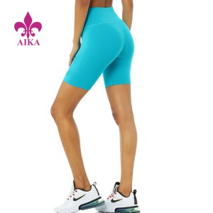 2021 New Popular Custom Brand Breathable Gym Wear Quick Dry Biker Shorts for Women